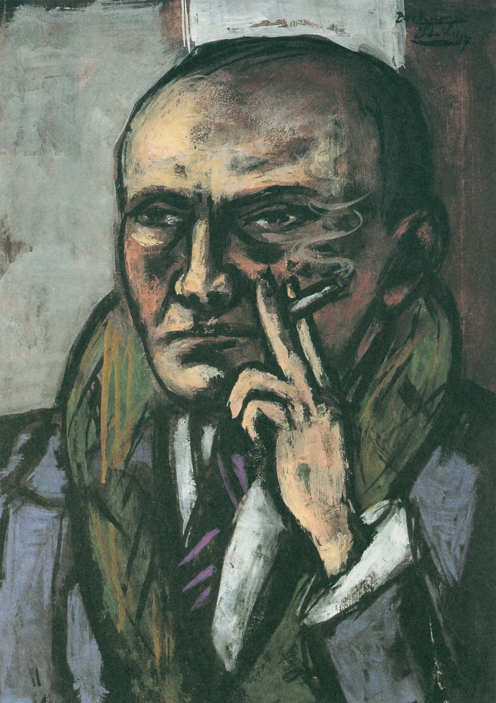 Autoritratto con sigaretta, 1947 - Museum Ostwall in Dortmunder